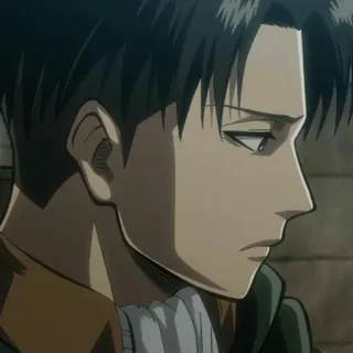 🖤 Levi Ackerman Attack on Titan Anime, Attack on Titan, Levi, Personage, Manga telegram sticker