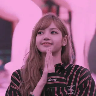 💕 Lisa kpop, ca sĩ, blackpink, dễ thương, thần tượng, gái telegram sticker