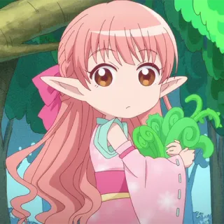 🎀 Anime, Elfo, Kawaii, Fofo telegram sticker