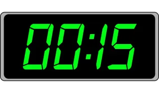 📟 timer, digital, clock, countdown telegram sticker