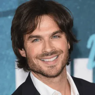 🖤 Ian Somerhalder aktor, selebriti, pria, potret, senyum telegram sticker
