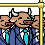 🚌 vaca, toro, traje, negocios, oficina, animal, dibujos animados telegram sticker