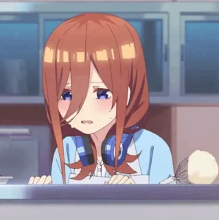 🐾 Anime, Triste, Ragazza, Carina, Manga, Personaggio telegram sticker