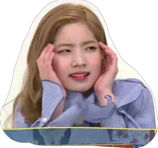 🙎 Dahyun dahyun, kpop, twice, lucu, reaksi, meme, cewek telegram sticker