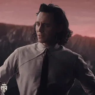 🧊 Loki loki, marvel, tv show, character, tom hiddleston telegram sticker
