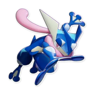 ⚔️ Greninja pokemon, greninja, jeu vidéo, sticker, personnage telegram sticker