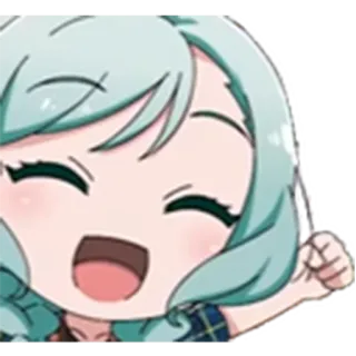 💪 アニメ, ちび, かわいい, 漫画 whatsapp sticker