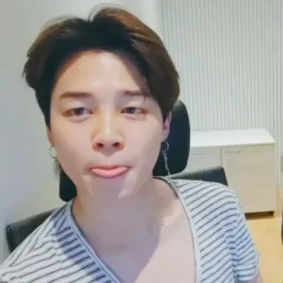 🪐 Jimin K-pop, นักร้อง, คนดัง, ผู้ชาย, คน, BTS telegram sticker