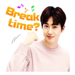 😌 Break time? pausa, tempo, relaxar, descanso, lazer telegram sticker