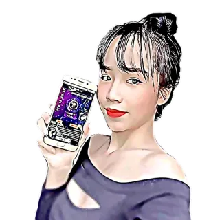 👩 telegram sticker