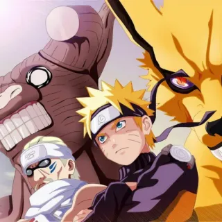 🐙 Naruto Uzumaki Naruto Naruto, anime, manga, ninja, cartoon, Uzamaki Naruto telegram sticker