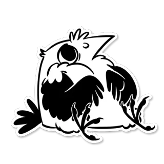 Boggart Owl telegram stickers