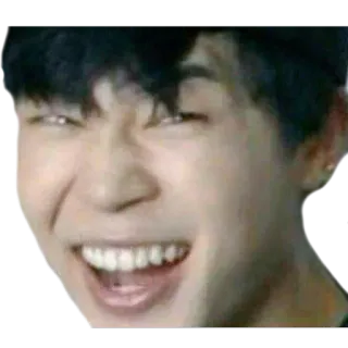 😂 남자, 미소, 웃긴, 사람, 행복한 whatsapp sticker