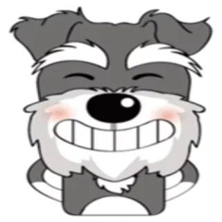 🙃 perro, animal, lindo, feliz, mascota telegram sticker