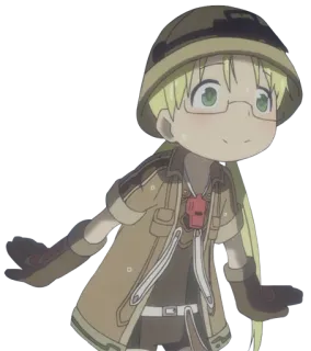❓ Reg Made in Abyss Anime, Personaje, Manga, Reg whatsapp sticker