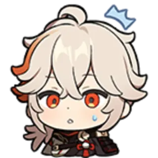 🍁 Kaedehara Kazuha Genshin Impact anime, video game, genshin impact, kazuha, kaedehara kazuha, character telegram sticker