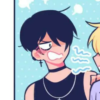 🔗 cartoon, illustration, anime, character telegram sticker