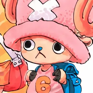 🙂 Tony Tony Chopper One Piece Anime, Kartun, Karakter, One Piece, Tony Tony Chopper telegram sticker
