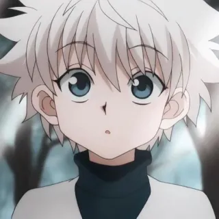 ⚡️ Killua Zoldyck Hunter x Hunter anime, killua, killua zoldyck, hunter x hunter, dibujos animados, chico whatsapp sticker
