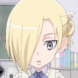 🧺 Annie Leonhart Attack on Titan Anime, Desenho animado, Feminino, Personagem, Cabelo loiro telegram sticker