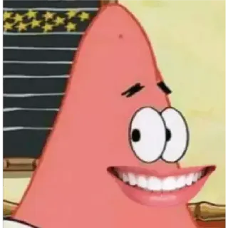 🗿 Patrick Star Spongebob Squarepants cartoon, spongebob, patrick, funny telegram sticker