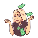 Richy Clover telegram stickers