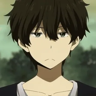 🎞 Houtarou Oreki Hyouka Anime, Personaje, Hyouka, Houtarou Oreki telegram sticker
