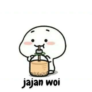 😀 cute, boba, drink, kawaii telegram sticker