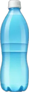 🤩 water bottle, hydration, drink, blue telegram sticker