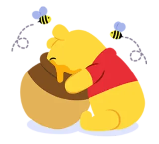 Vinni Puh @stickersb2b telegram stickers