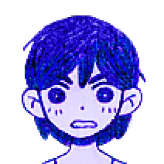 😤 en colère, animé, portrait telegram sticker