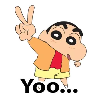 ✌️ Yoo... Dibujo animado, Anime, Signo de la paz, Personaje telegram sticker