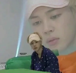 😐 SHIT meme, kpop, sleepy, embarrassed, upset telegram sticker