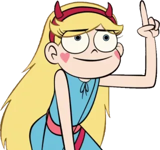 🤞 Star Butterfly Star vs. the Forces of Evil การ์ตูน, เจ้าหญิง, เวทมนตร์, แอนิเมชั่น, ตัวละคร telegram sticker