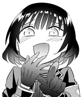 🤣 anime, manga, character, cartoon, expression telegram sticker