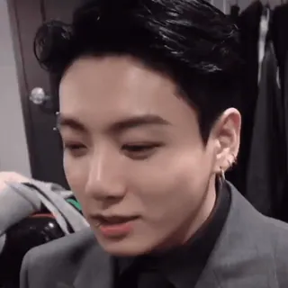🖤 Jungkook kpop, idol, sänger, bts, männlich, asiatisch, porträt telegram sticker