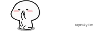 🥱 character, cartoon, middle finger, rude, offensive whatsapp sticker