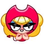 Чертовка Агнес @TgEmojis telegram emojis 😈
