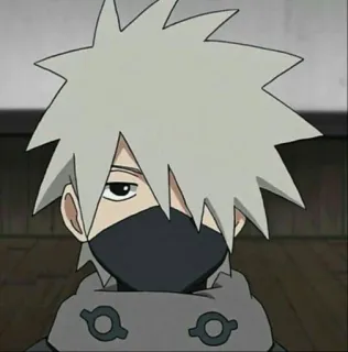 🌟 Kakashi Naruto anime, kakashi, naruto, manga telegram sticker