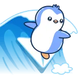 Pengu x Baby Shark #373 @sticker_bot telegram stickers