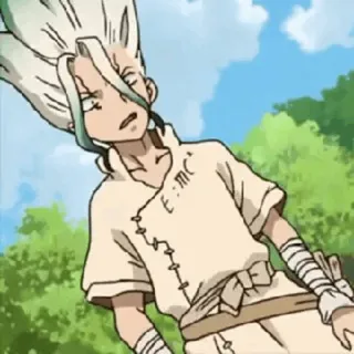 ⏱ E=MC² anime, science, equation telegram sticker