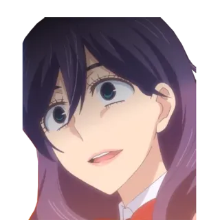 👹 anime, girl, portrait, cartoon, character, animation, female whatsapp sticker