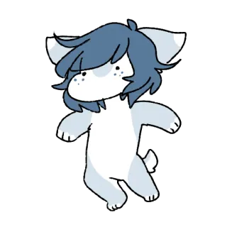 🌎 cartone animato, animale, carino, illustrazione, personaggio, disegno telegram sticker