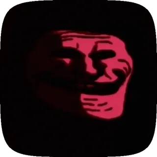 🛑 Trollface, Meme, Internet, Troll telegram sticker