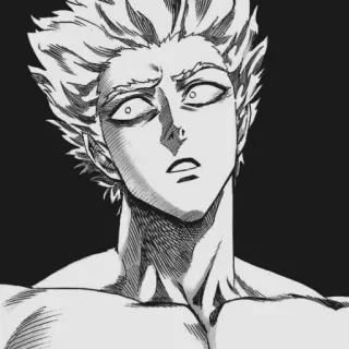 🥊 Garou One-Punch Man Anime, Manga, Garou, One Punch Man telegram sticker
