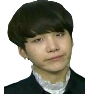 😐 Suga 슈가, BTS, K팝, 가수, 사람, 연예인 whatsapp sticker