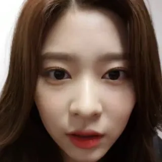 🛒 女性, ポートレート, 顔, アジア telegram sticker