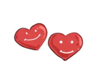 ❤ corazón, amor, emoción, emoji, san valentín, kawaii telegram sticker