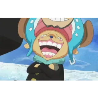 😁 Tony Tony Chopper One Piece アニメ, ワンピース, チョッパー, トニートニー・チョッパー, 漫画 whatsapp sticker