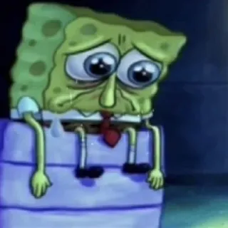 😭 SpongeBob SquarePants telegram sticker